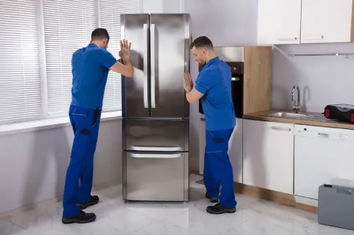 Refrigerator installation in Brooklyn